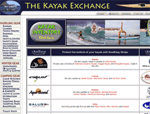Tablet Screenshot of kayakexchange.ca